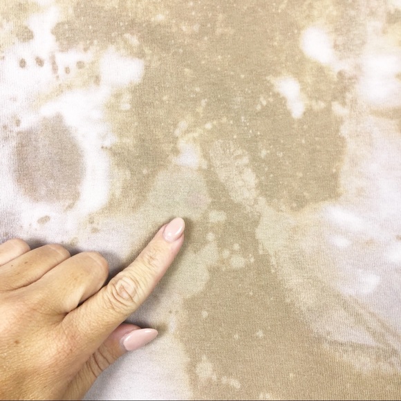 ALBUQUERQUE NEW MEXICO Tie Dye Upcycled Tee Crop - Picture 6 of 6